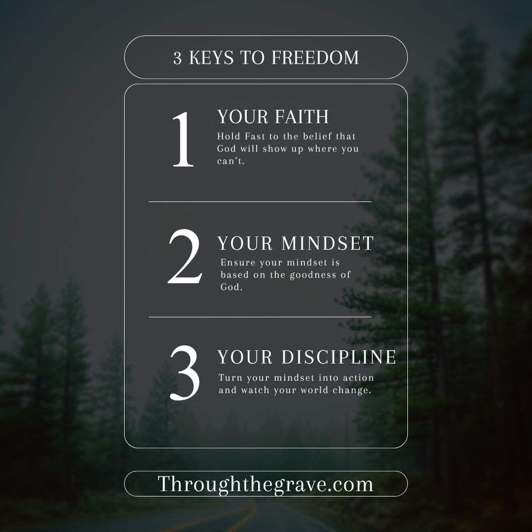 Freedom is on the other side of these 3 things